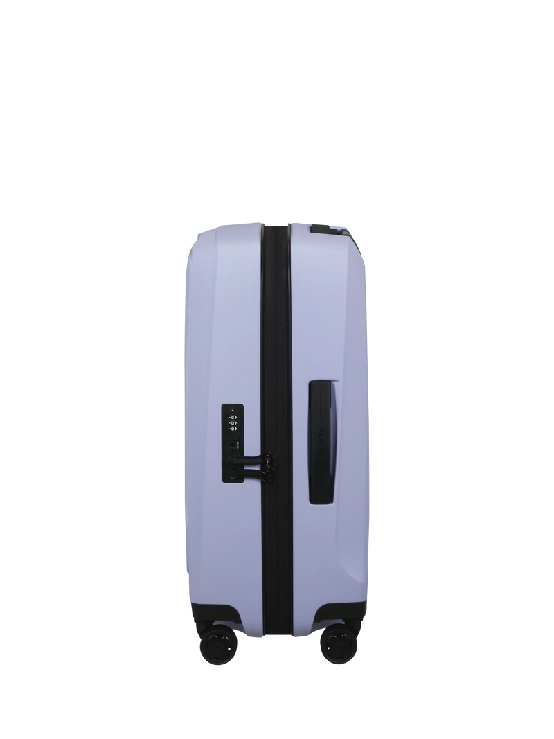 Samsonite Essens lavender expandable cabin suitcase 55cm, imported from the UK