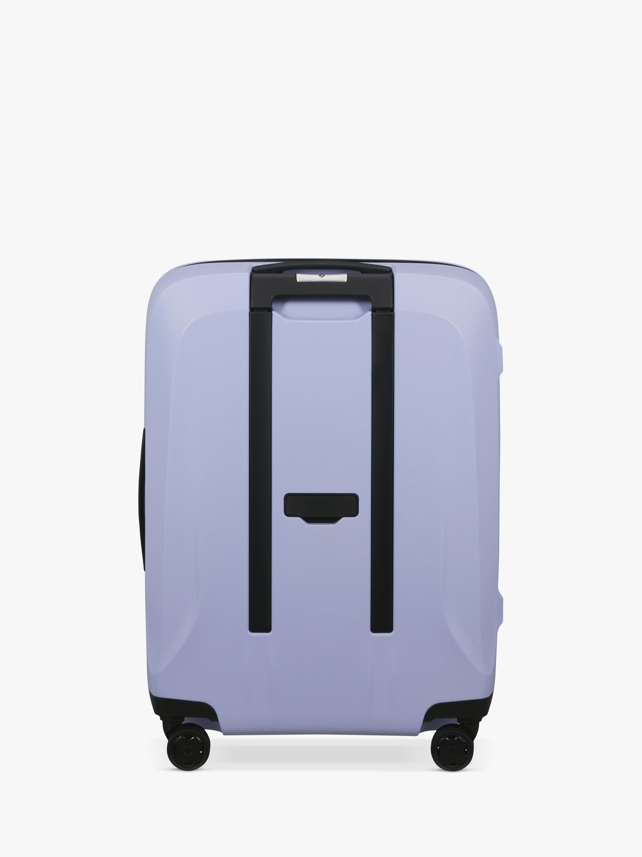 Samsonite Essens lavender expandable cabin suitcase 55cm, imported from the UK