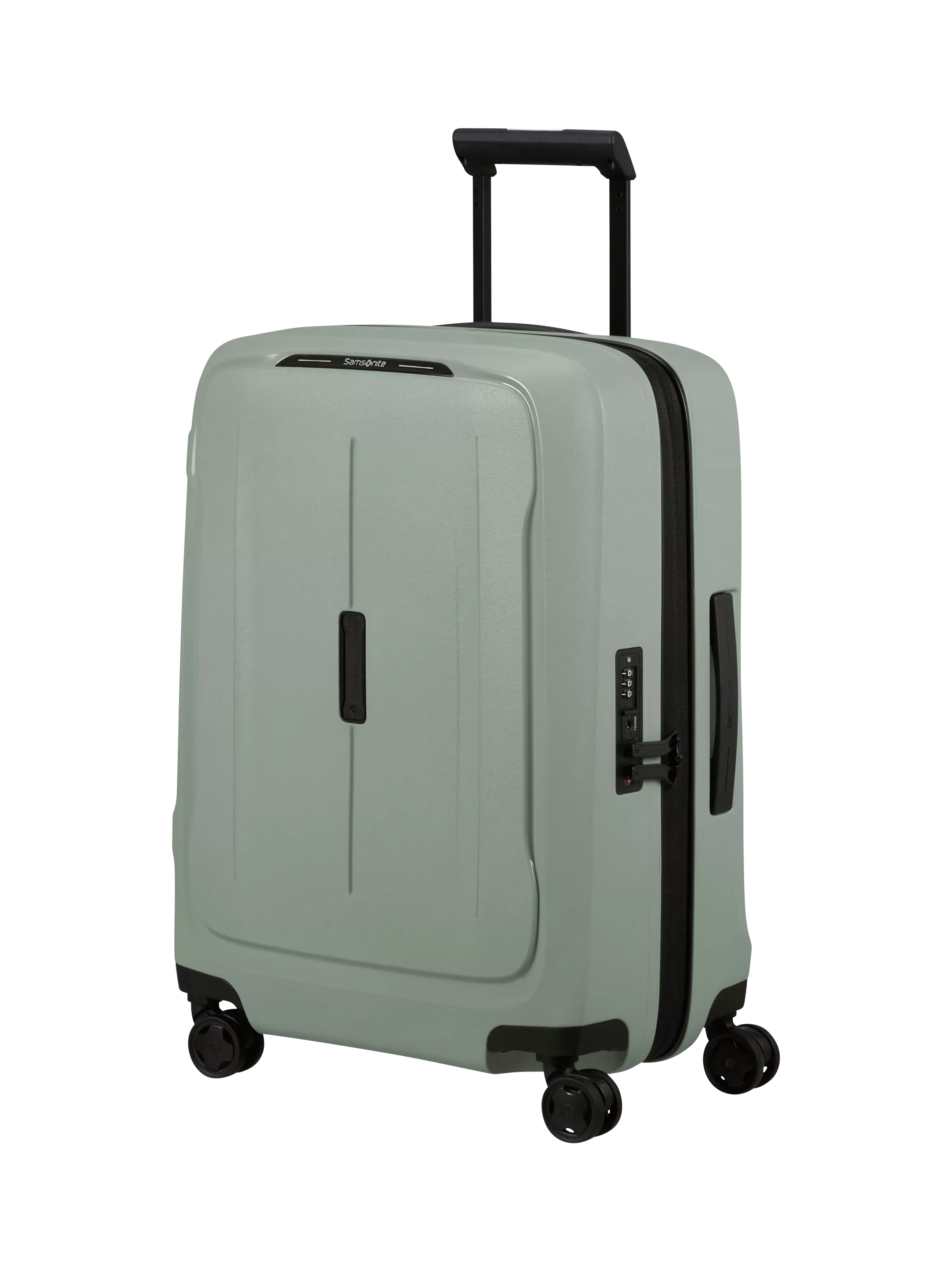 Samsonite Essens 55cm Zipped Expandable 8-Wheel Cabin Suitcase, 23/26L