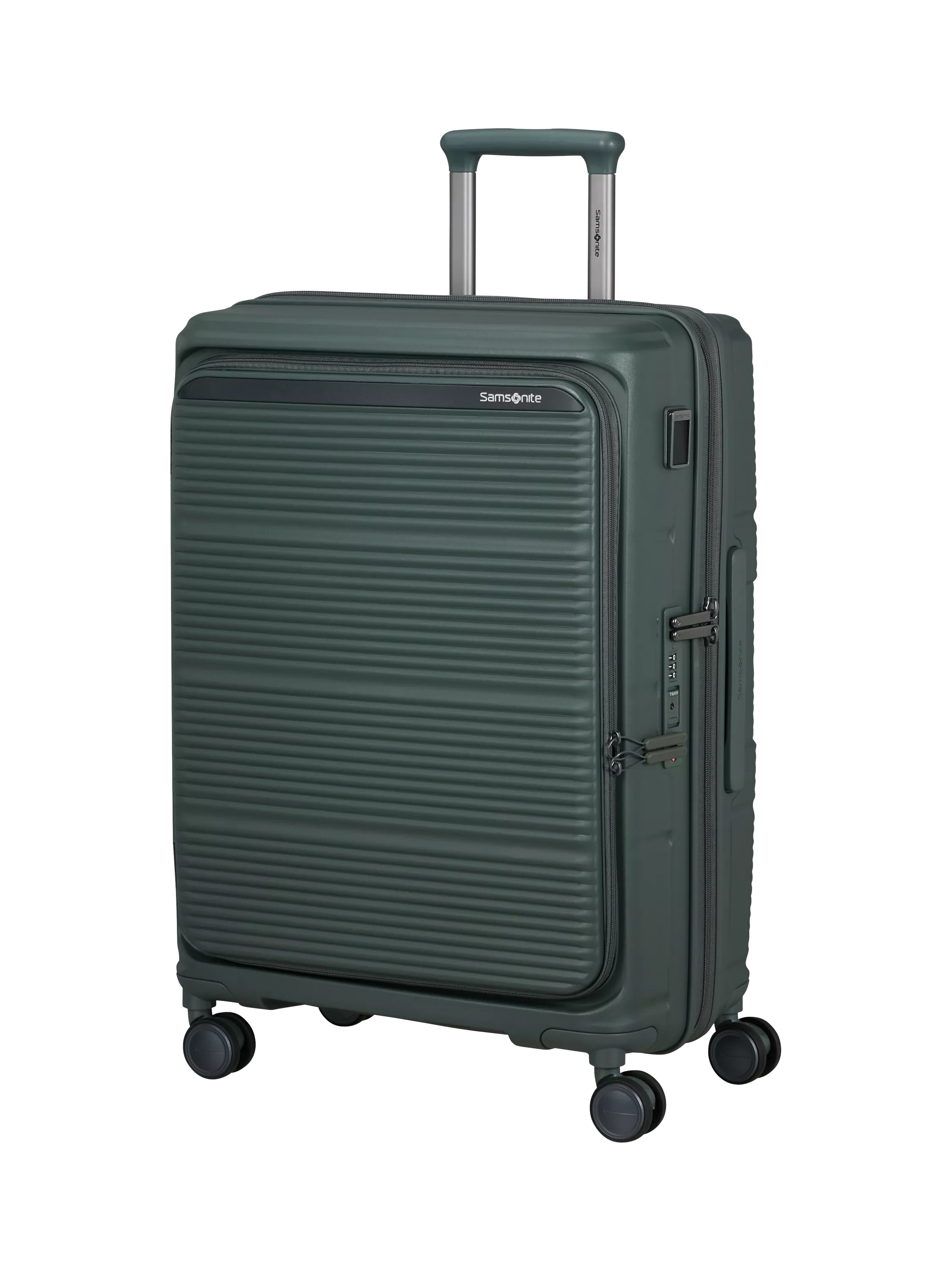 Samsonite Paralux 67cm Expandable 4-Wheel Medium Suitcase, 81L