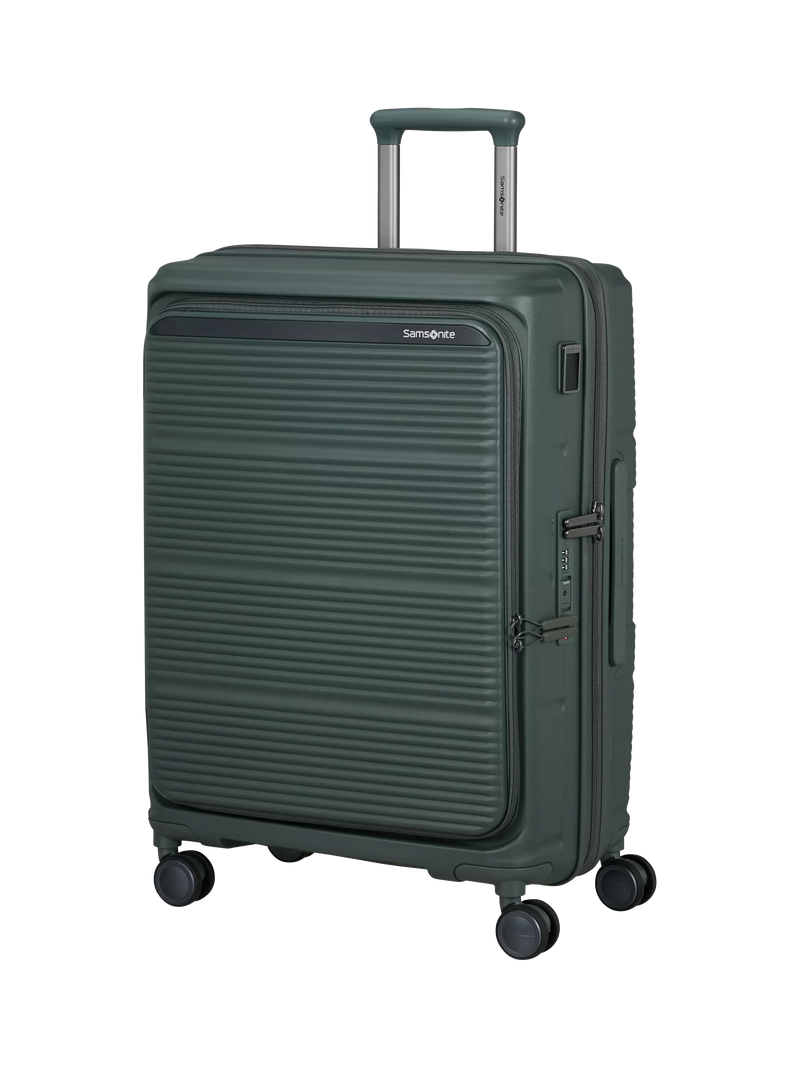 Samsonite Paralux 67cm Expandable 4-Wheel Medium Suitcase, 81L