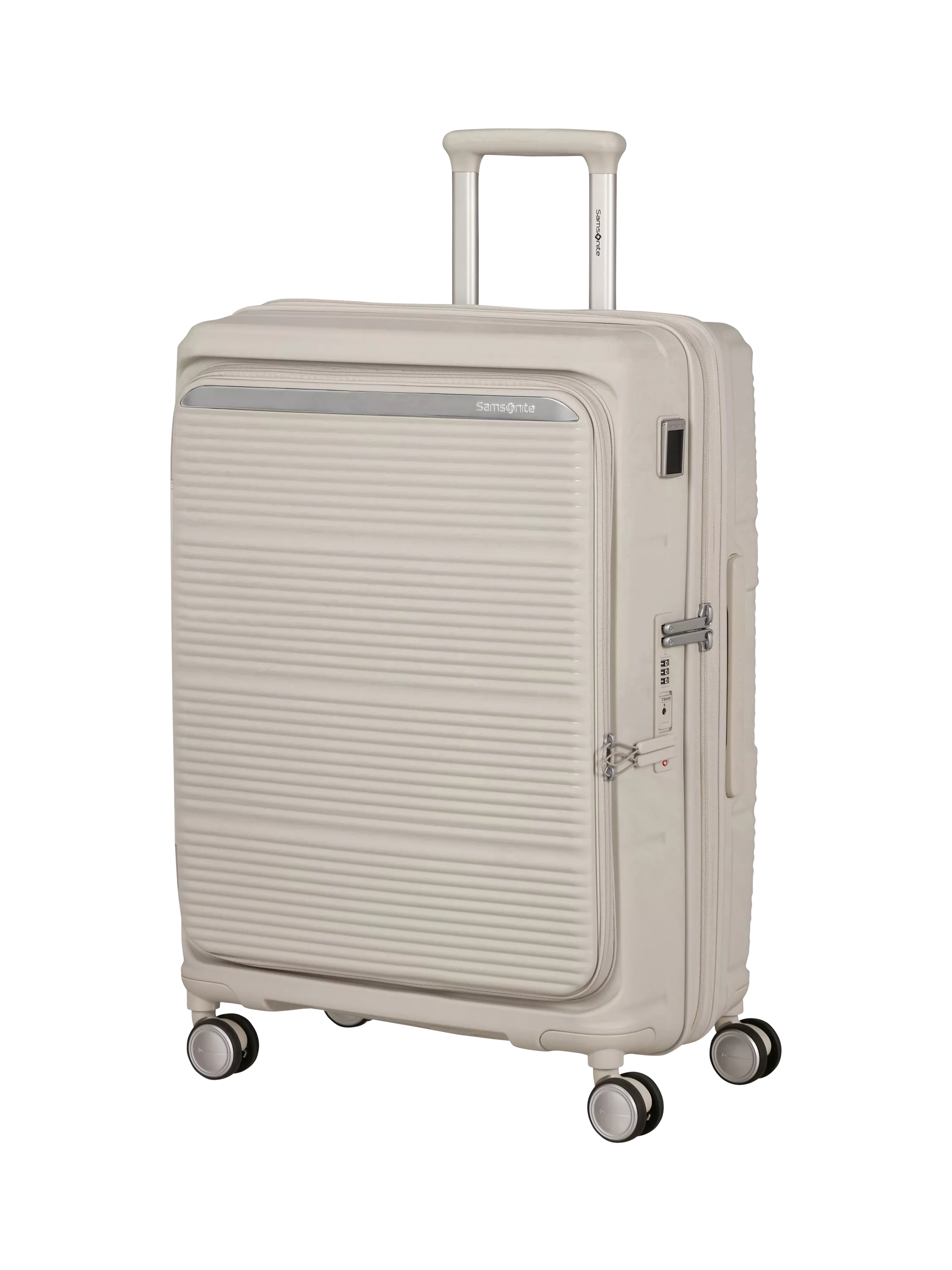 Samsonite Paralux 67cm Expandable 4-Wheel Medium Suitcase, 81L