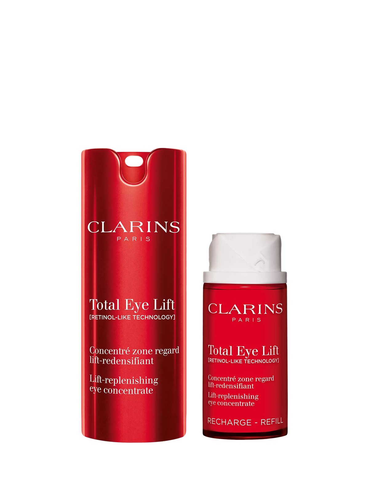 Clarins Total Eye Lift Duo 15ml refillable set, UK version