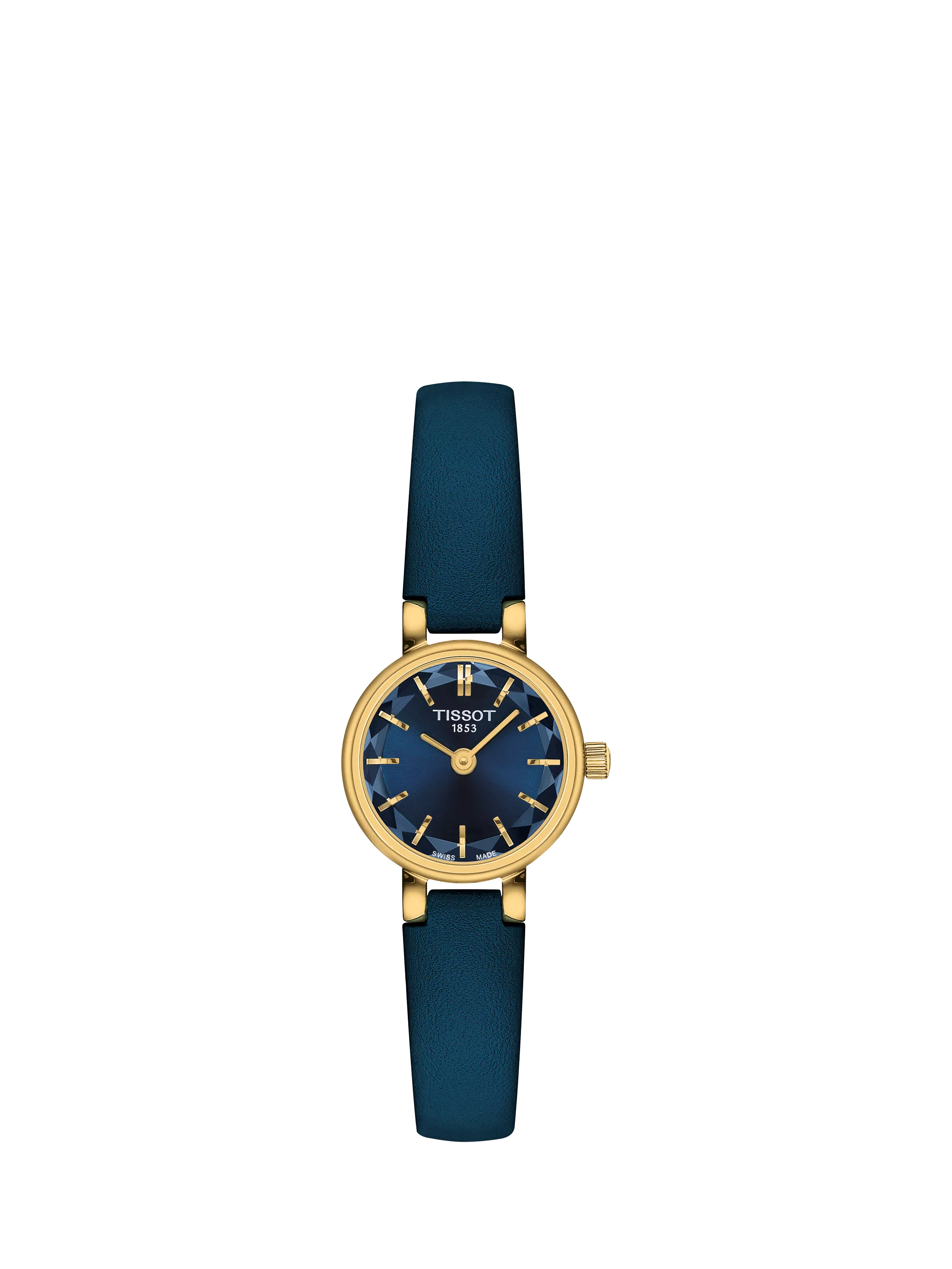 Tissot women's blue leather watch - British product
