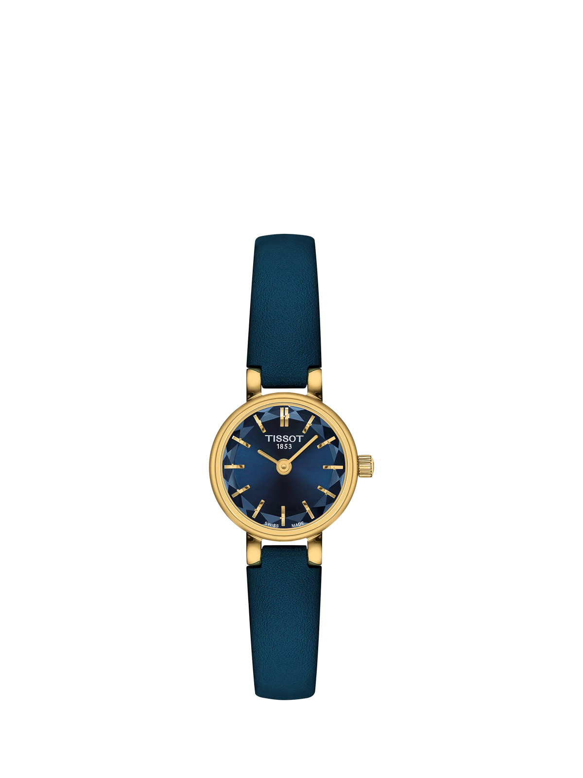 Tissot women's blue leather watch - British product