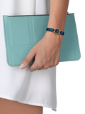Tissot women's blue leather watch - British product