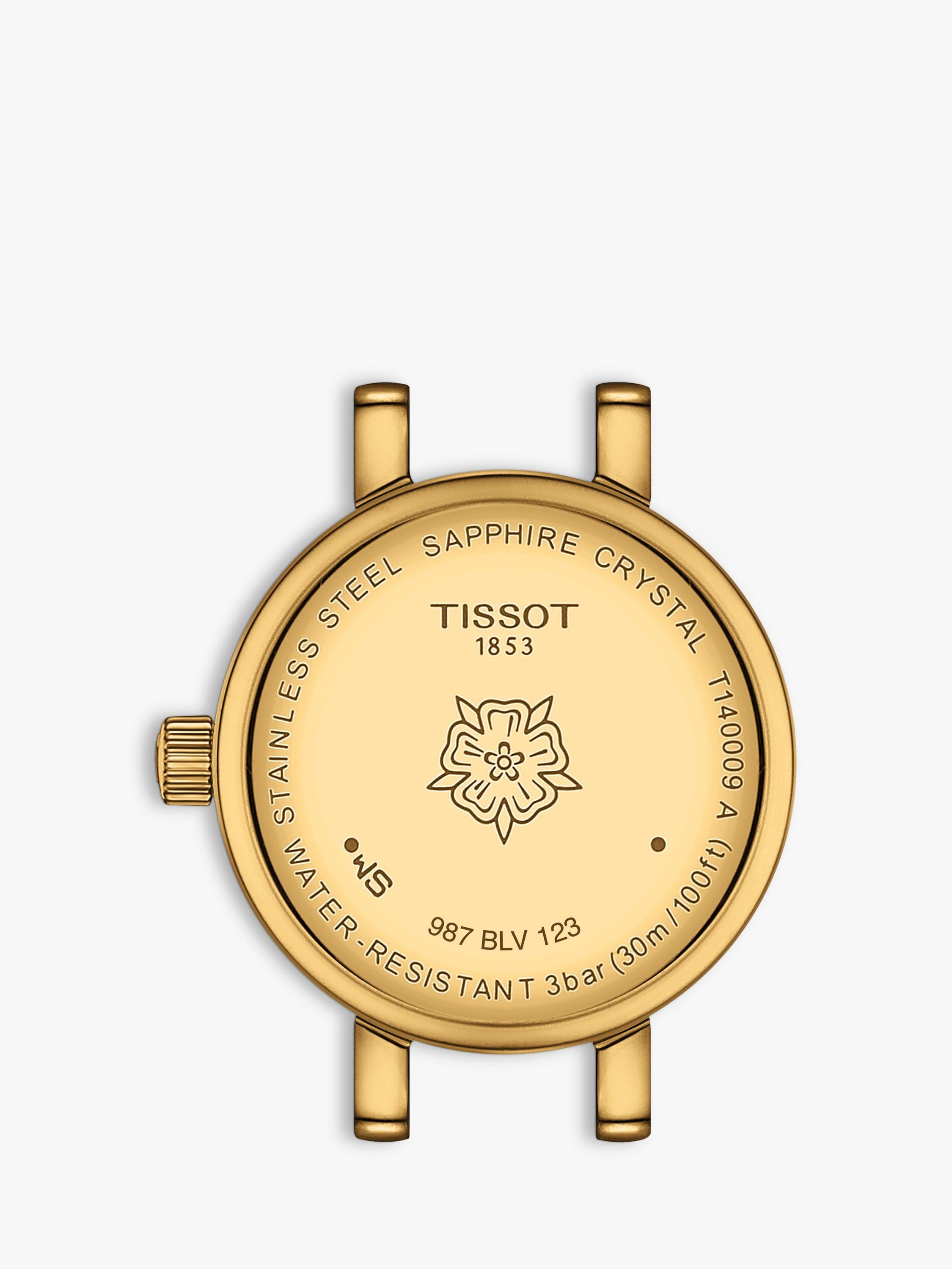 Tissot women's blue leather watch - British product