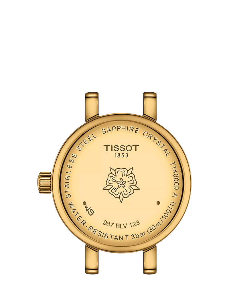 Tissot Lovely women's watch burgundy dial leather strap - British product