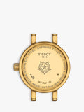 Tissot Lovely women's watch burgundy dial leather strap - British product