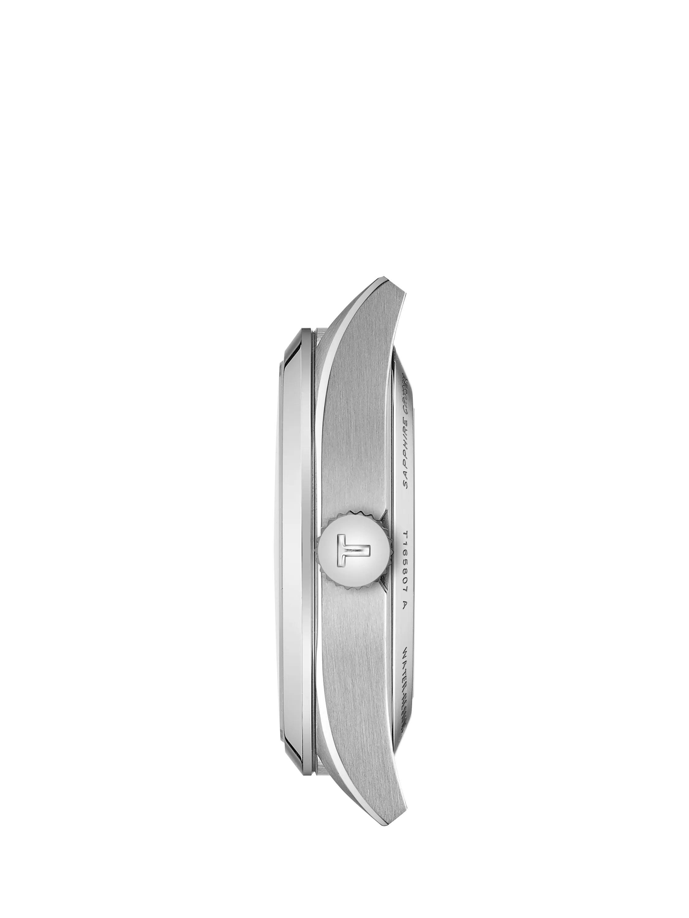 Tissot Gentleman automatic watch black dial silver bracelet, UK version