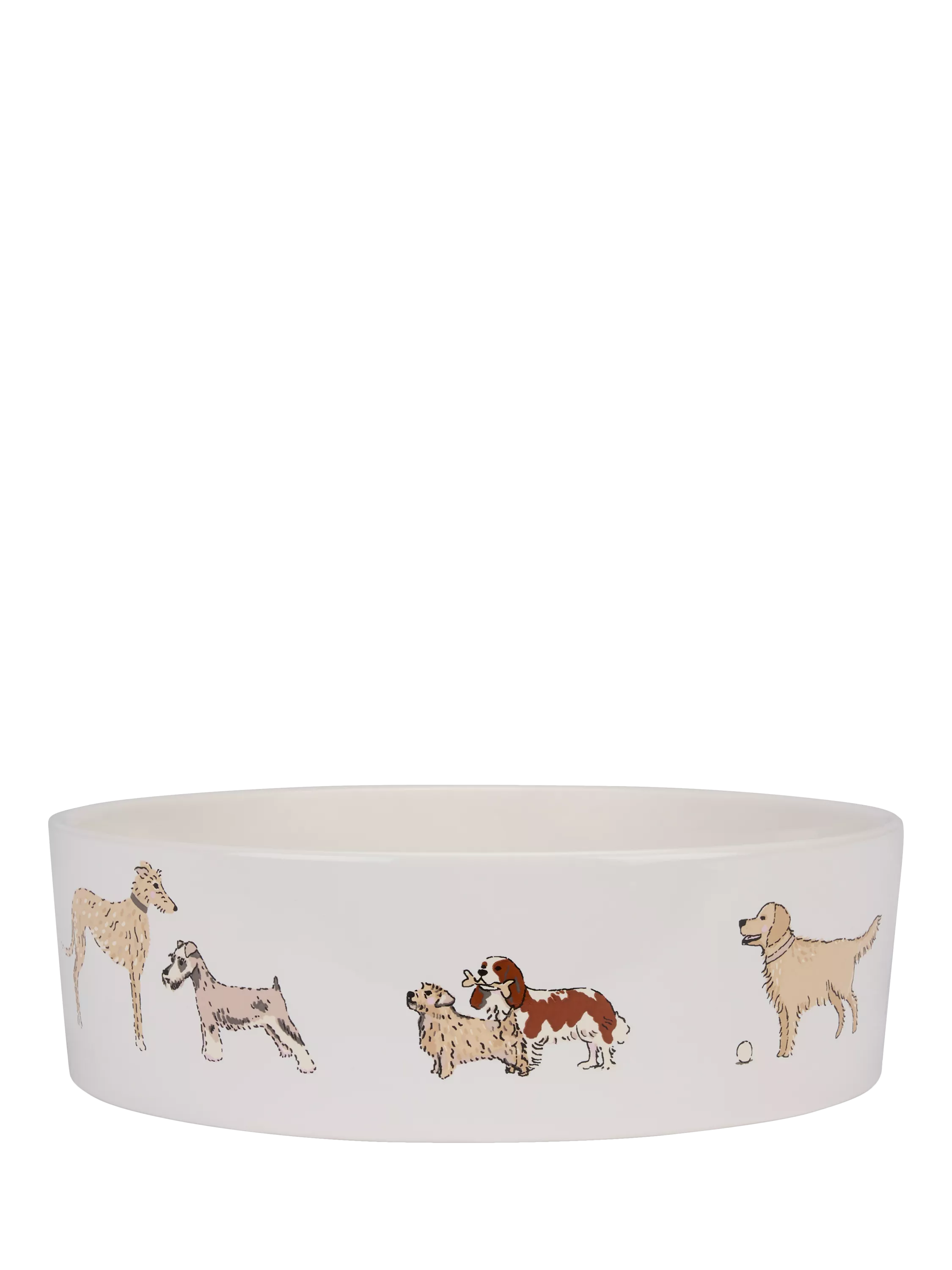 Sophie Allport ceramic dog bowl large stoneware - British product