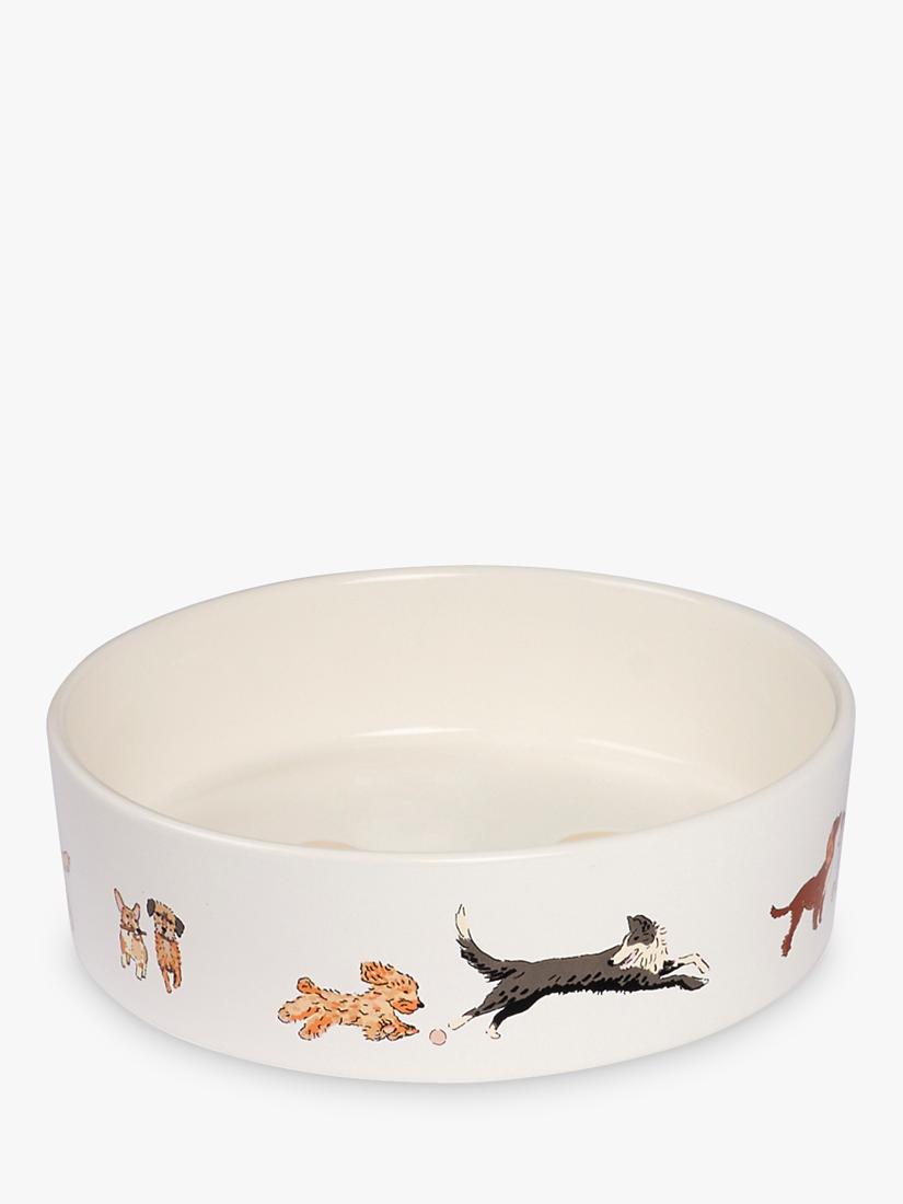 Sophie Allport ceramic dog bowl large stoneware - British product