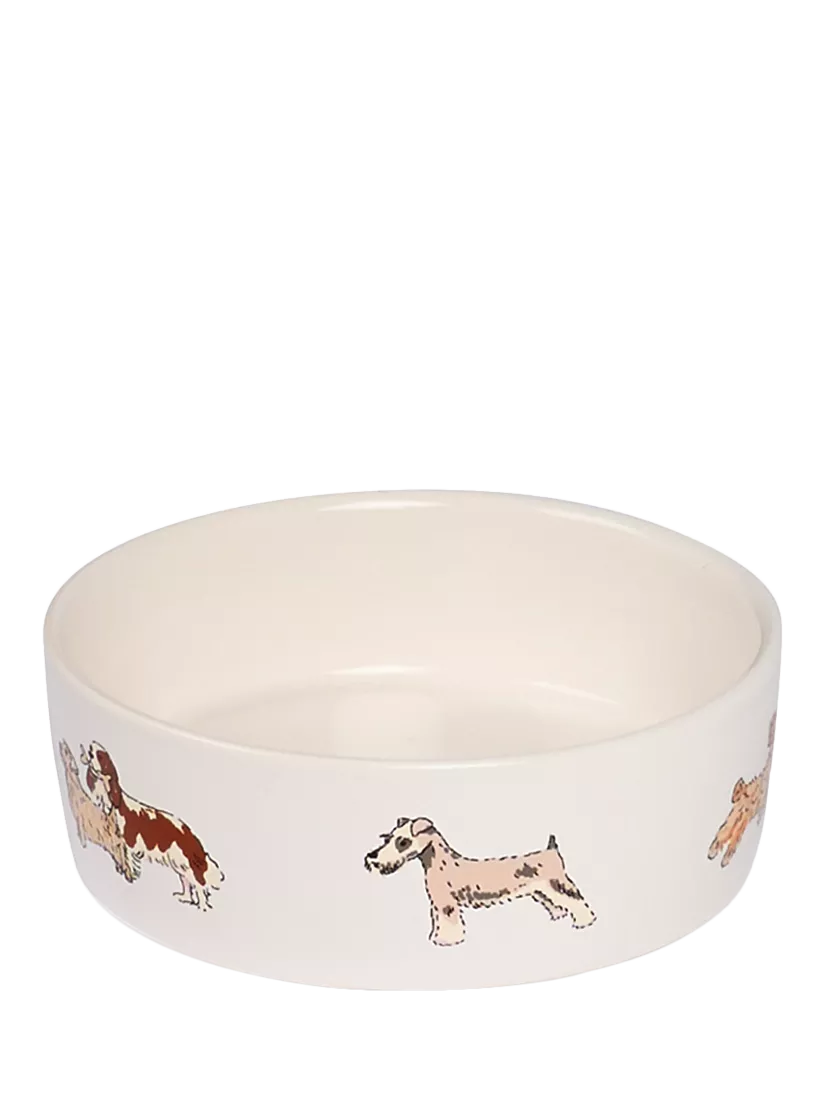 Sophie Allport ceramic dog bowl small, imported from the UK