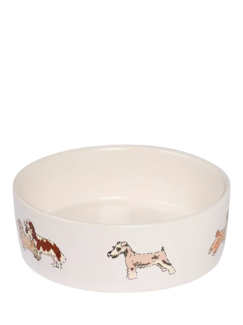 Sophie Allport ceramic dog bowl small, imported from the UK