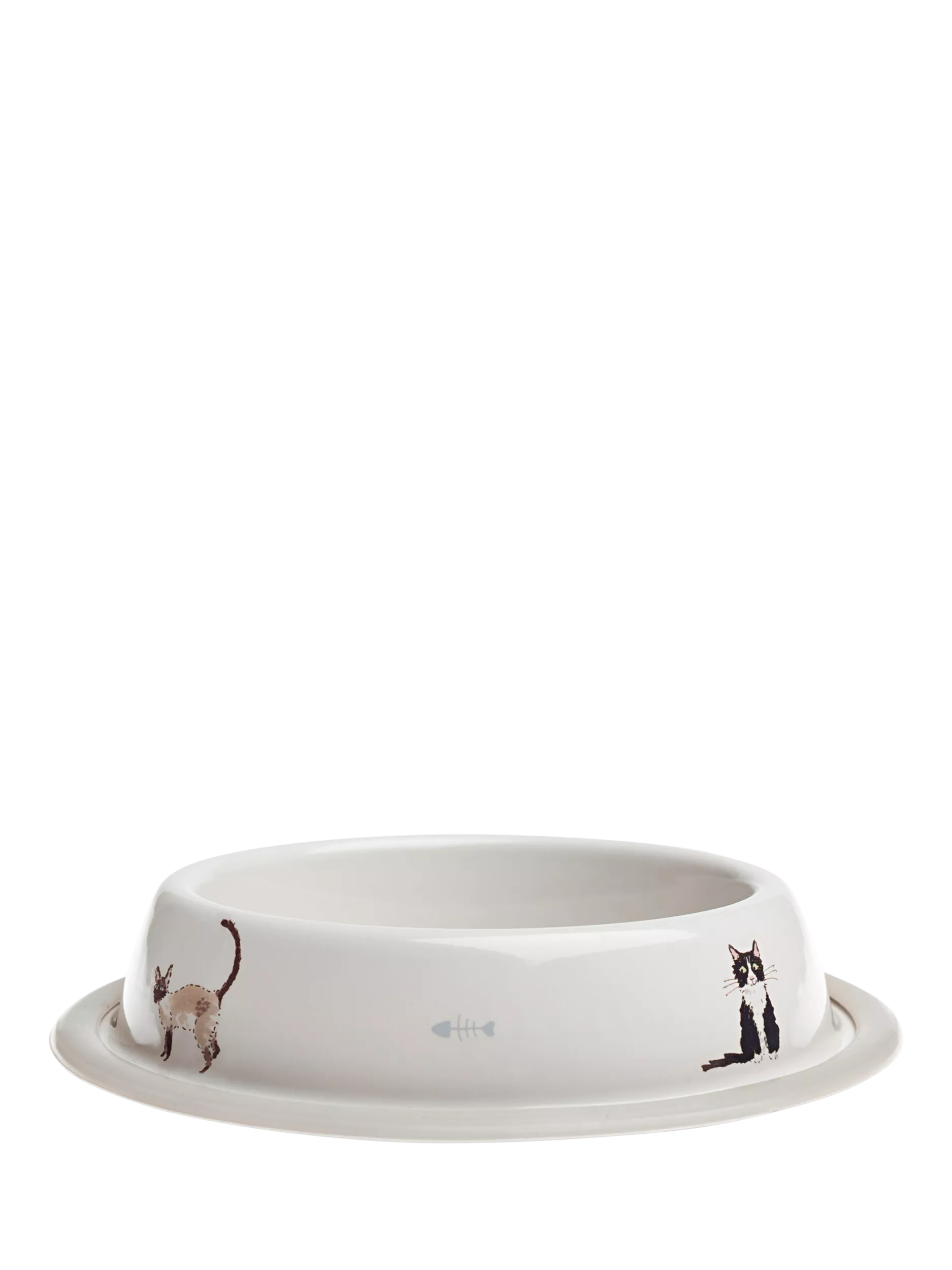 Sophie Allport cat bowl multi (British brand)