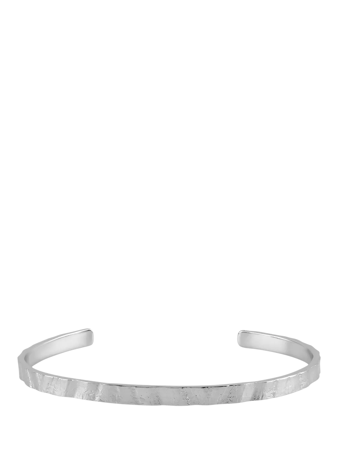 TUTTI Amble open bangle silver recycled metals, UK version