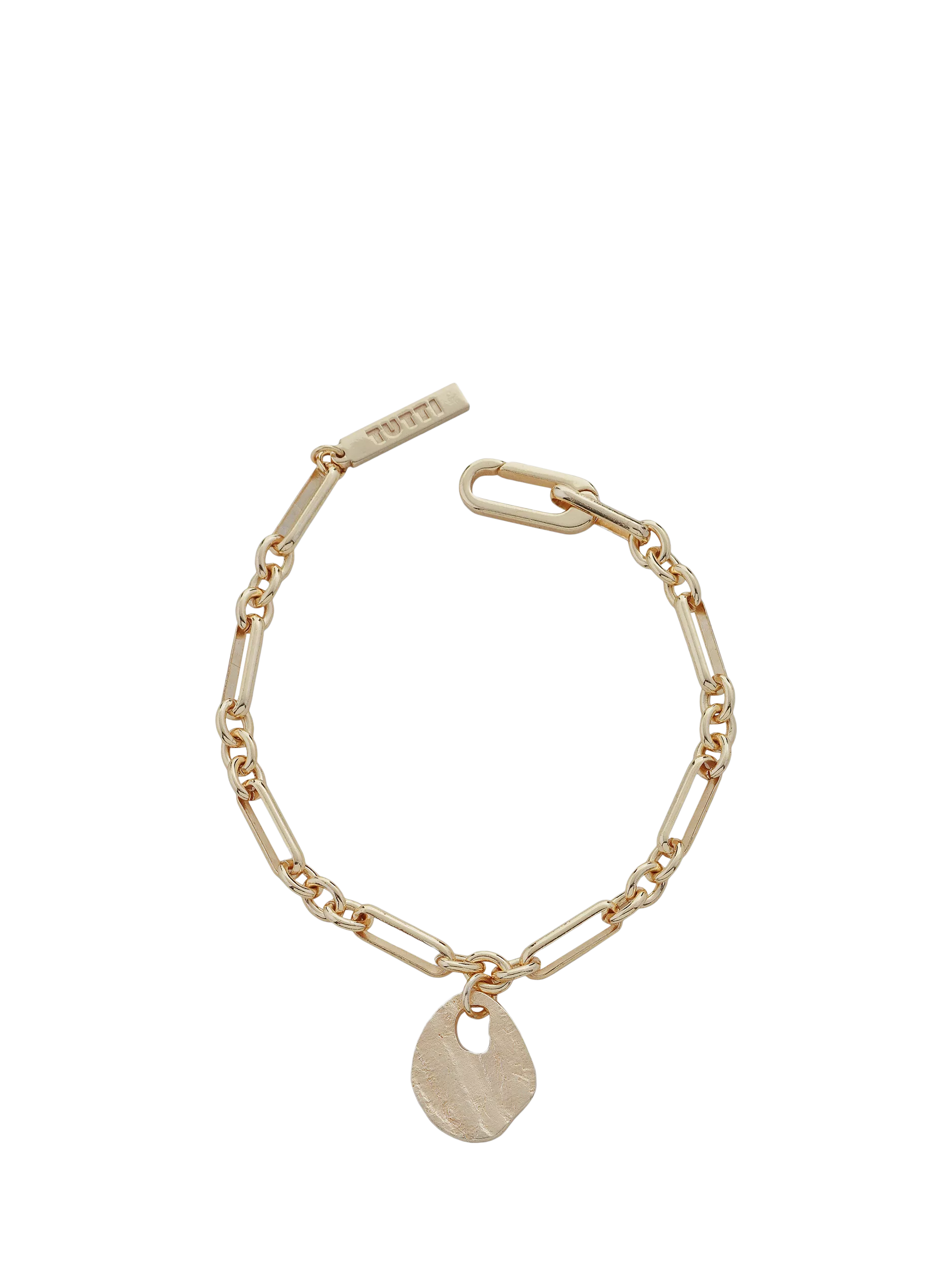 TUTTI Baia chunky link bracelet in gold - British product