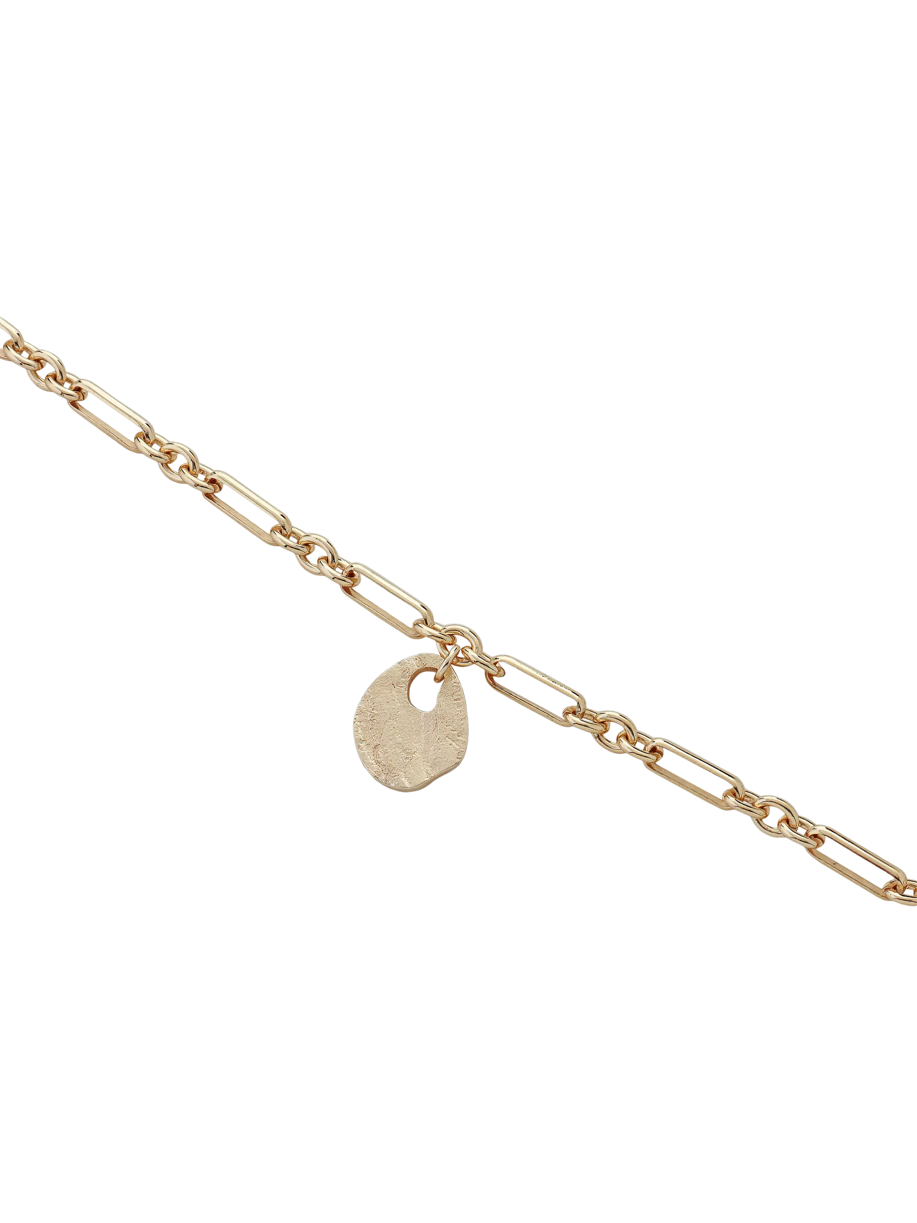 TUTTI Baia chunky link bracelet in gold - British product