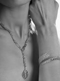TUTTI textured wrap bangle silver, UK version