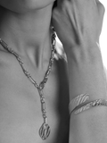 TUTTI textured wrap bangle silver, UK version
