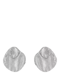 TUTTI Riva double disc stud earrings silver (British brand)