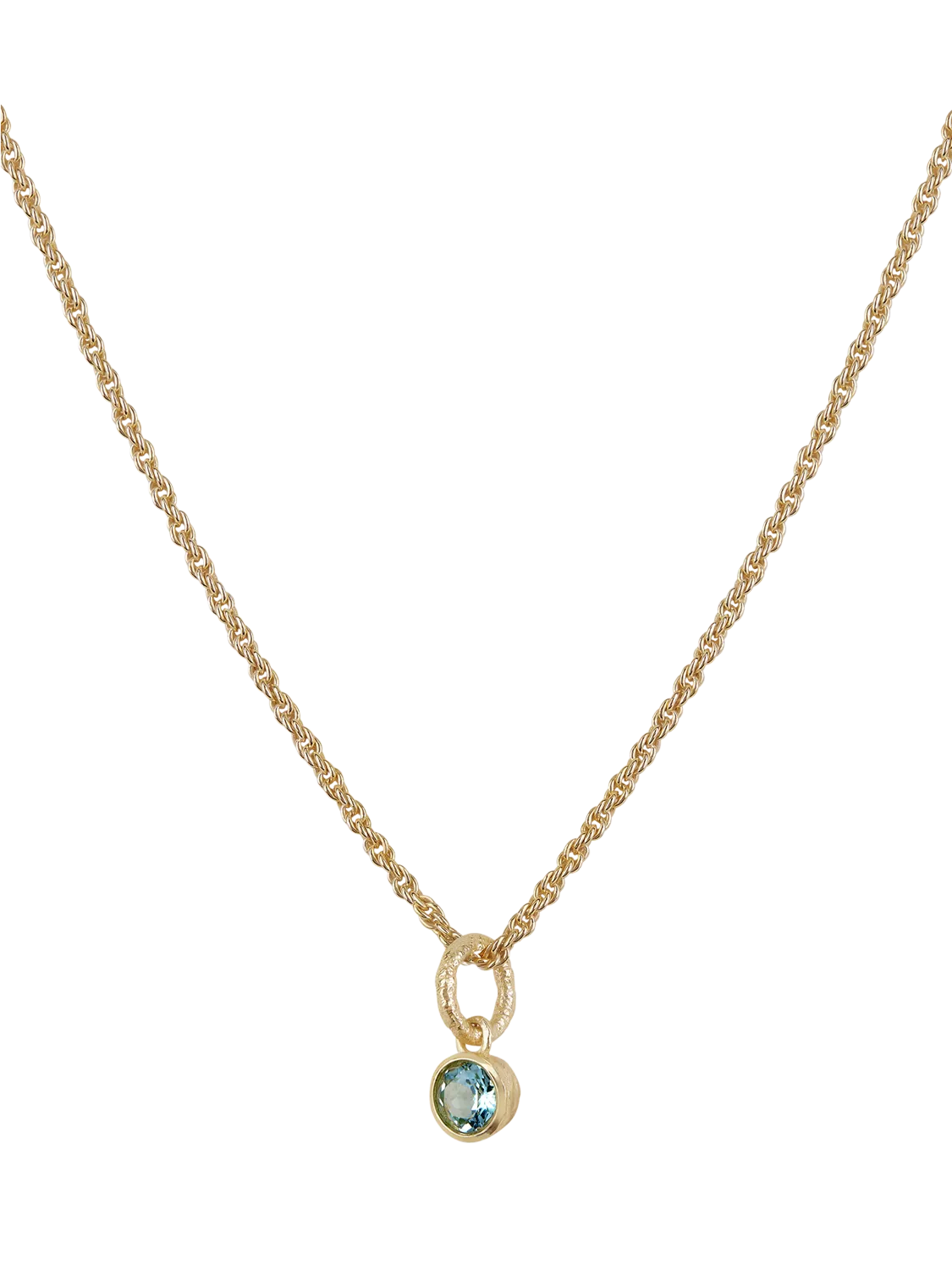 Tutti Birthstone Necklace Gold 45cm