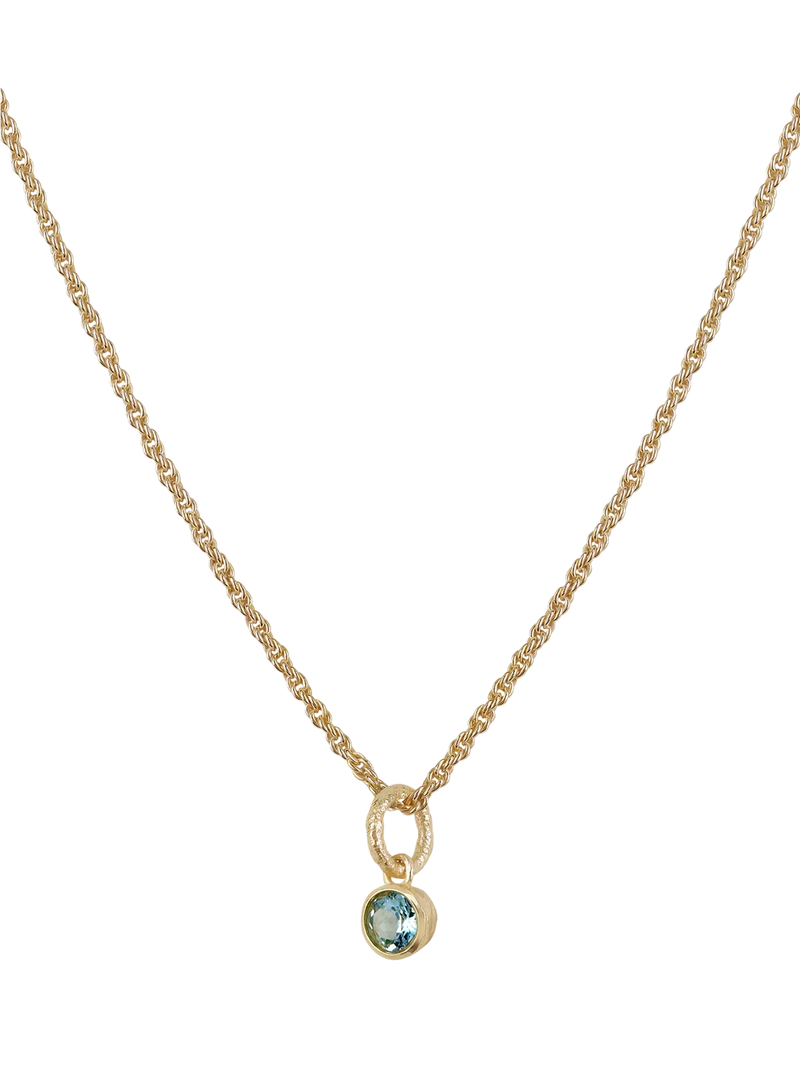 Tutti Birthstone Necklace Gold 45cm