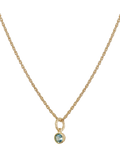 Tutti Birthstone Necklace Gold 45cm