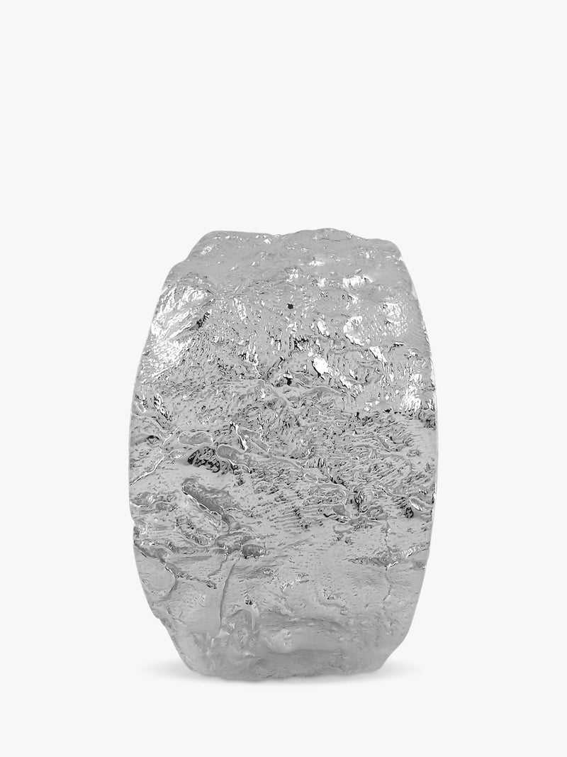 TUTTI Revere textured silver ring UK size P 1/2 - British product