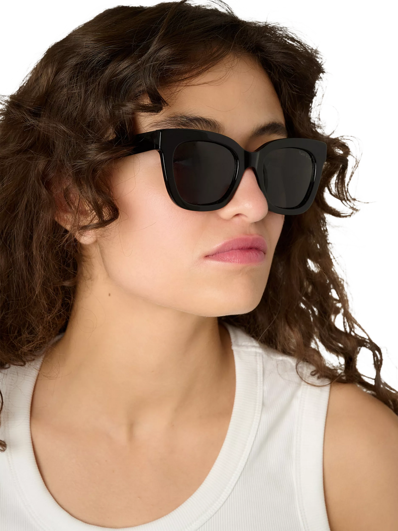 TUTTI cat eye sunglasses black (British brand)