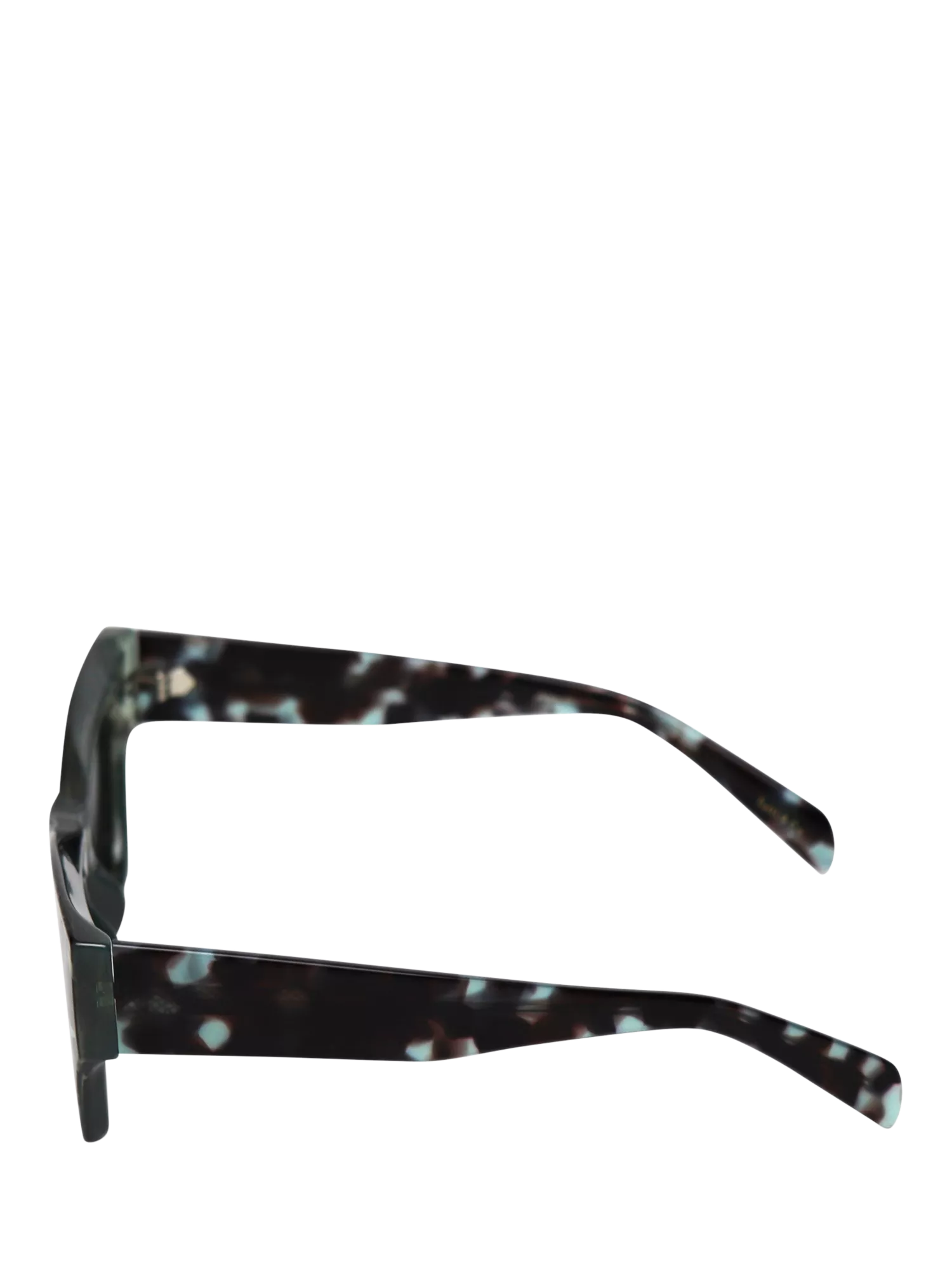 TUTTI cat eye sunglasses green leopard print - British product