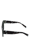 TUTTI cat eye sunglasses green leopard print - British product