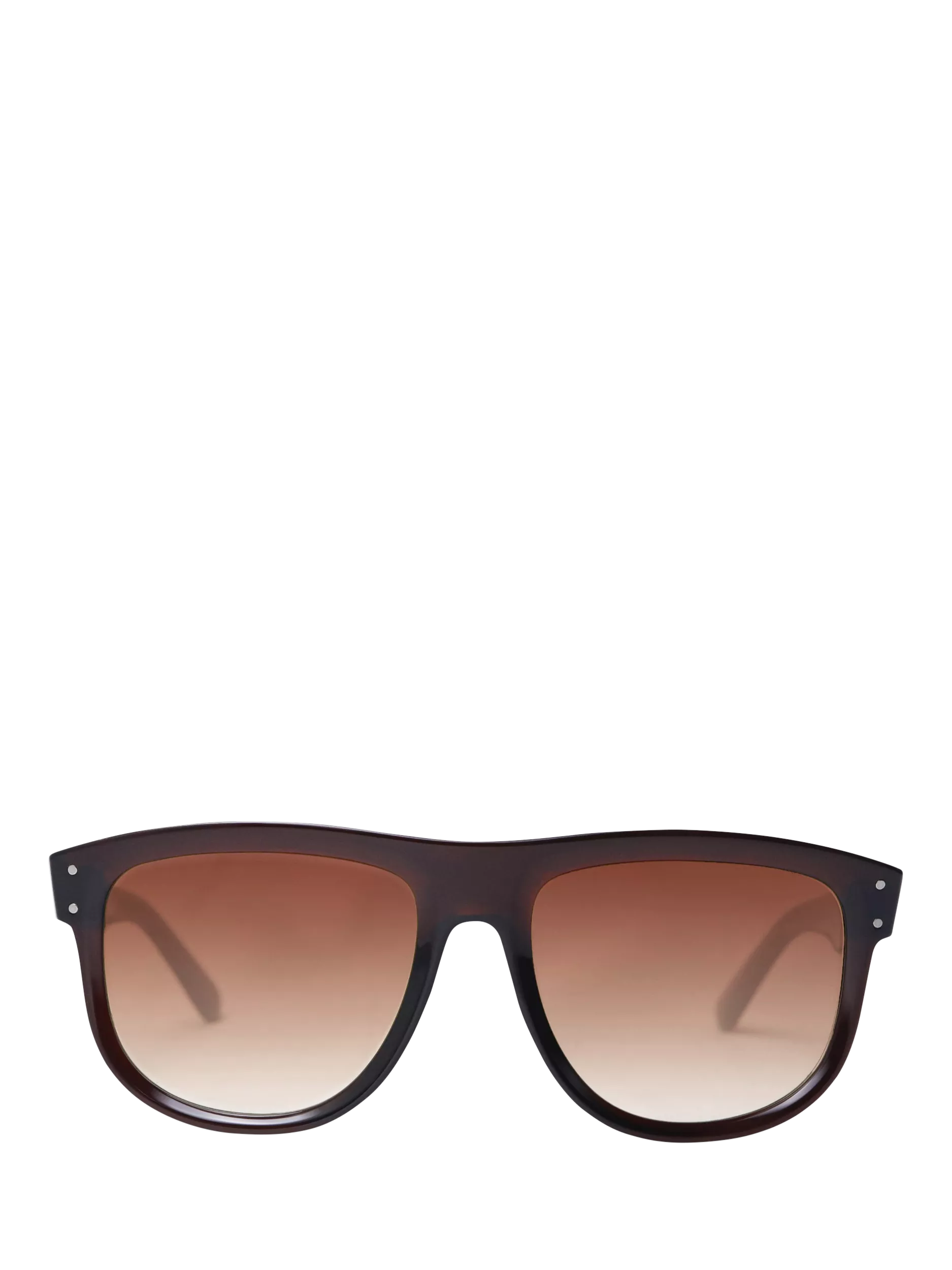 TUTTI D-Frame sunglasses brown, imported from the UK