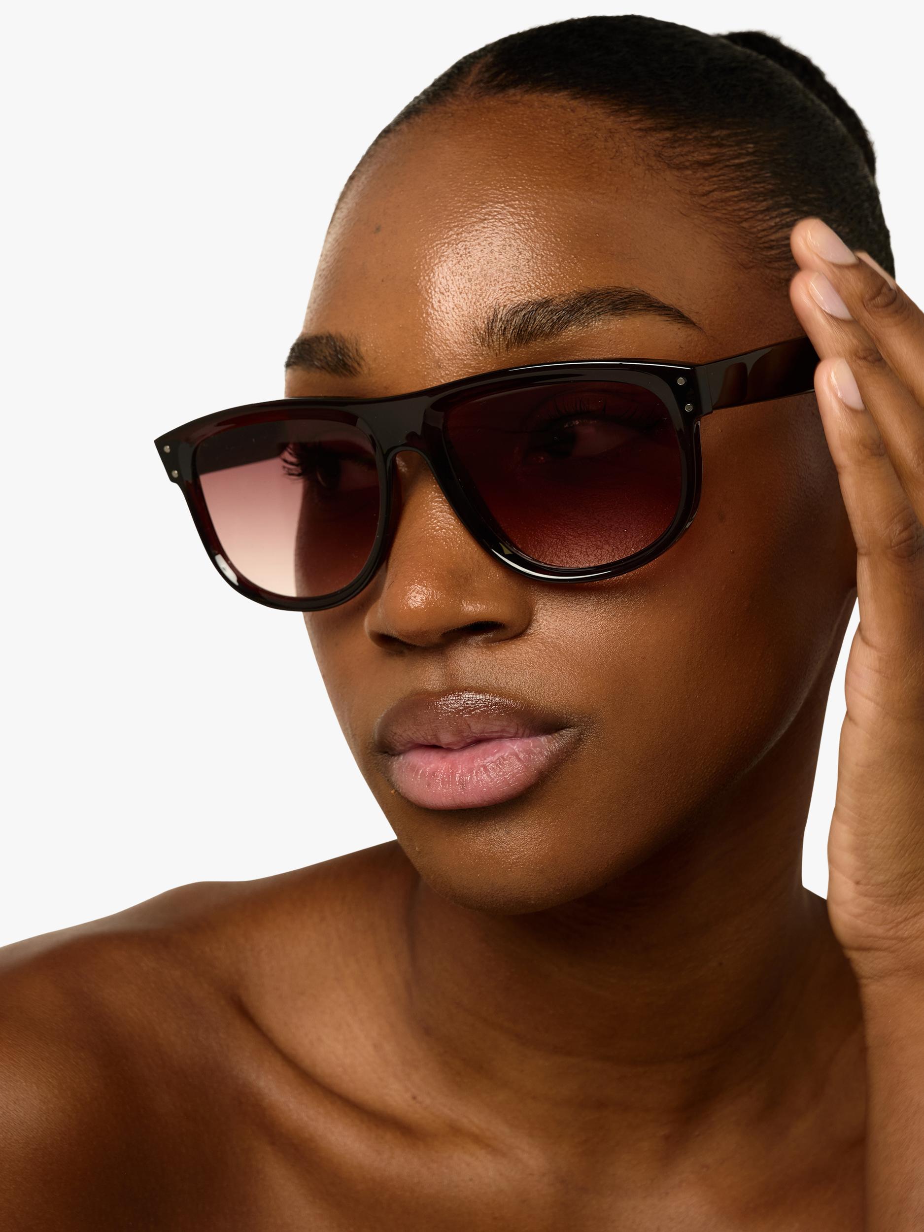 TUTTI D-Frame sunglasses brown, imported from the UK