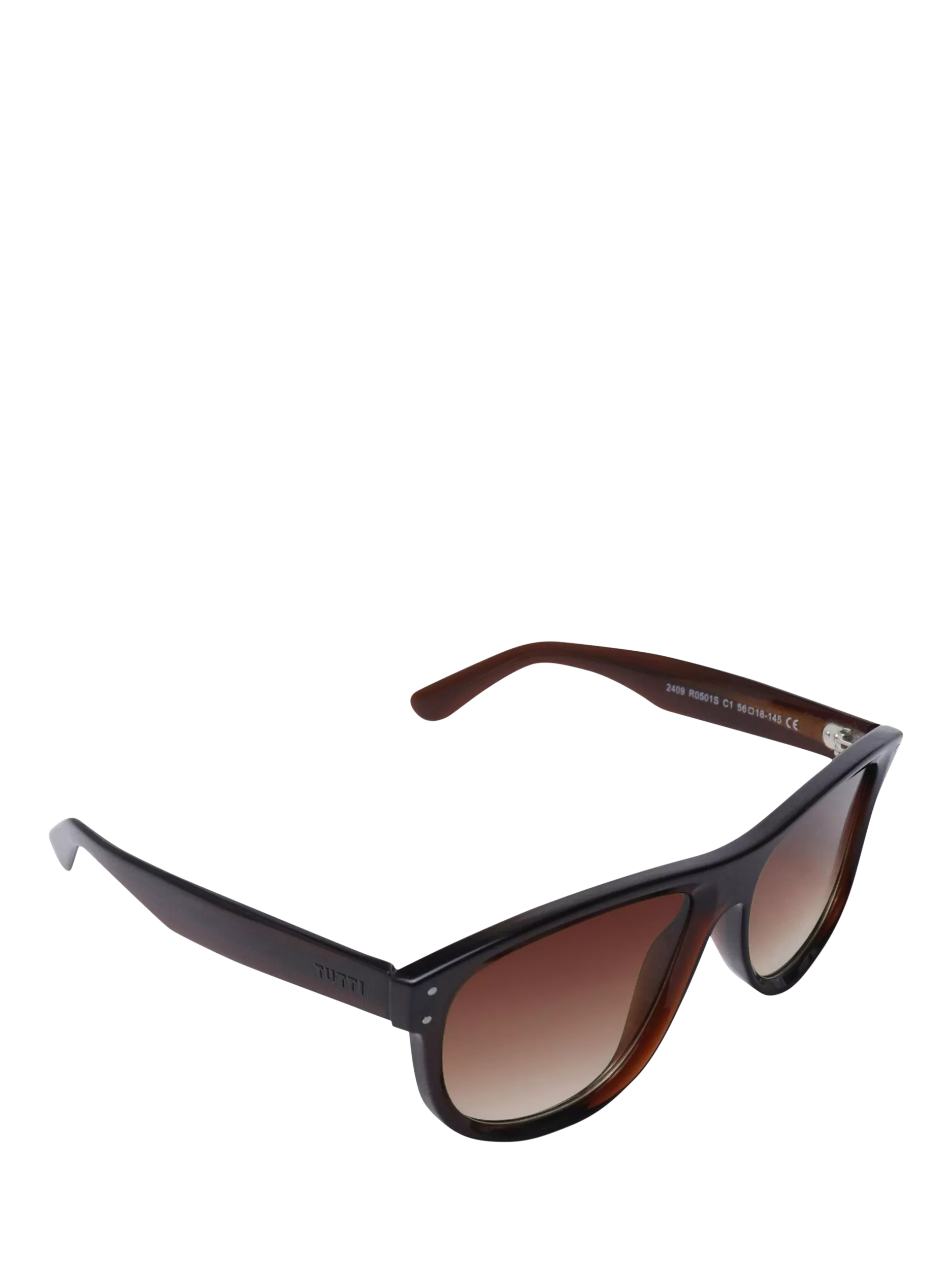 TUTTI D-Frame sunglasses brown, imported from the UK