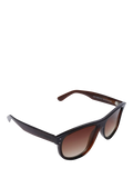 TUTTI D-Frame sunglasses brown, imported from the UK