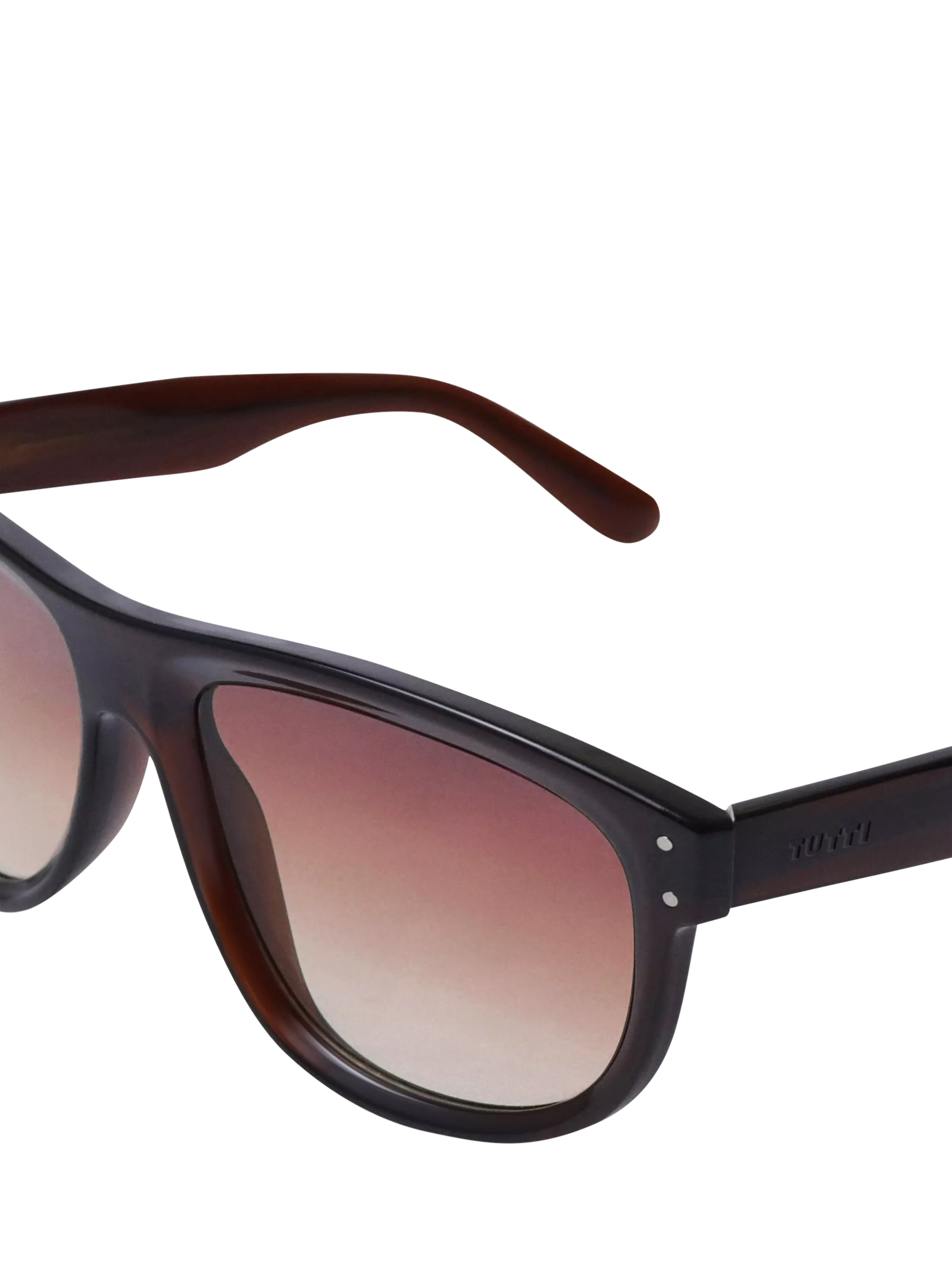 TUTTI D-Frame sunglasses brown, imported from the UK
