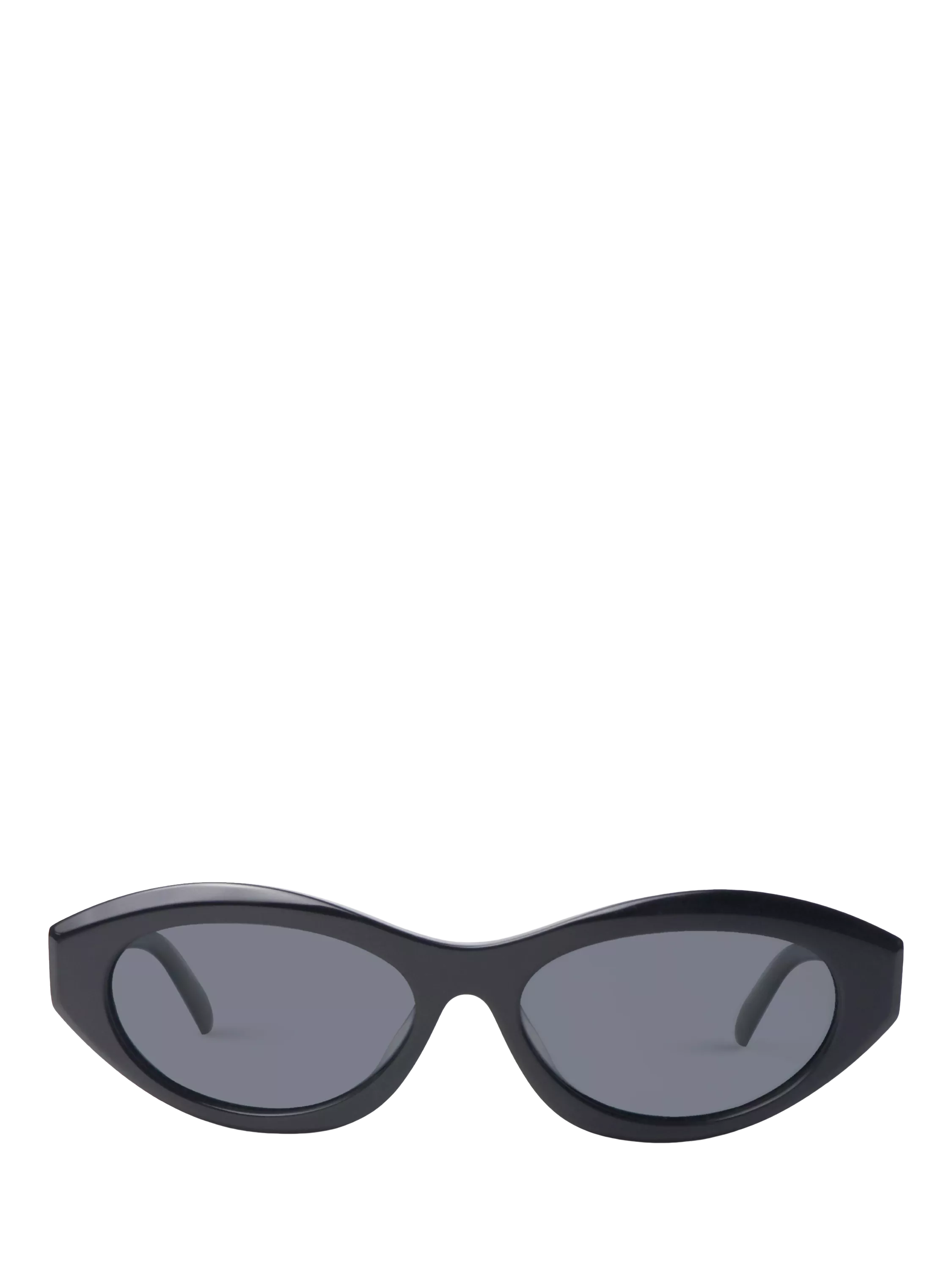 TUTTI SG58 Arc Oval Sunglasses Black acetate frames, imported from the UK