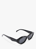 TUTTI SG58 Arc Oval Sunglasses Black acetate frames, imported from the UK
