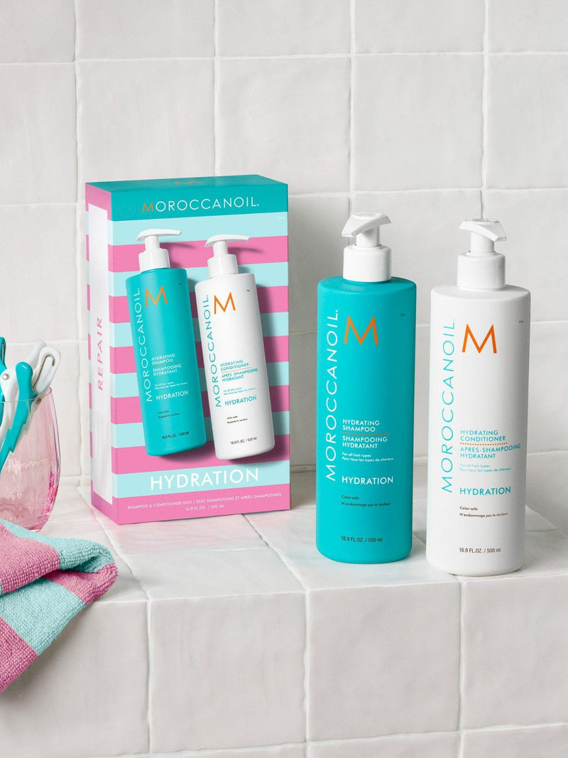 Moroccanoil hydration duo gift set 500ml, UK version