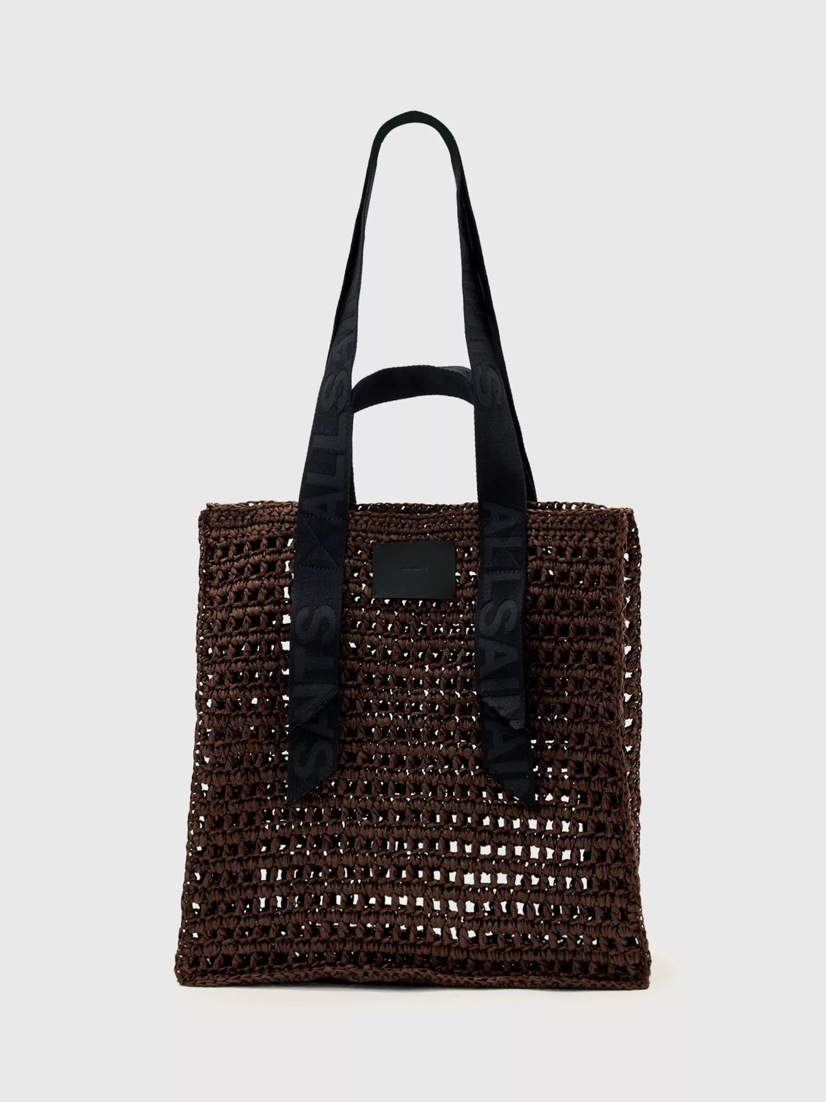 AllSaints Lullah mesh tote bag brown paper (British brand)
