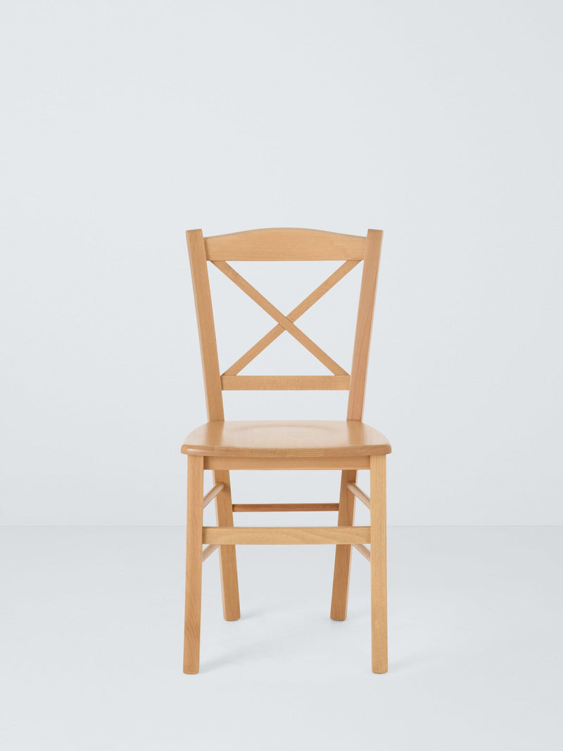John Lewis Clayton dining chair pair beech wood, imported from the UK