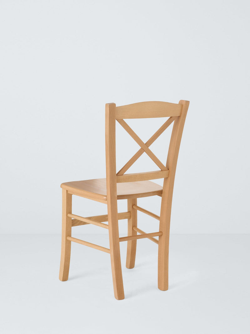 John Lewis Clayton dining chair pair beech wood, imported from the UK
