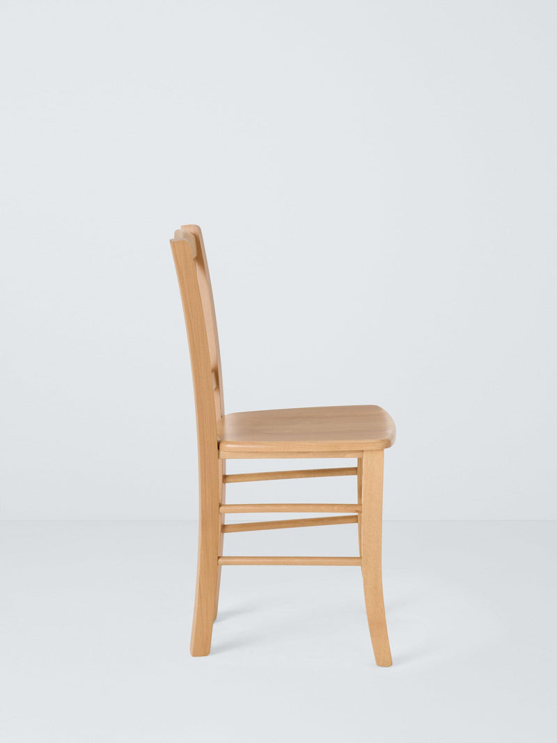 John Lewis Clayton dining chair pair beech wood, imported from the UK