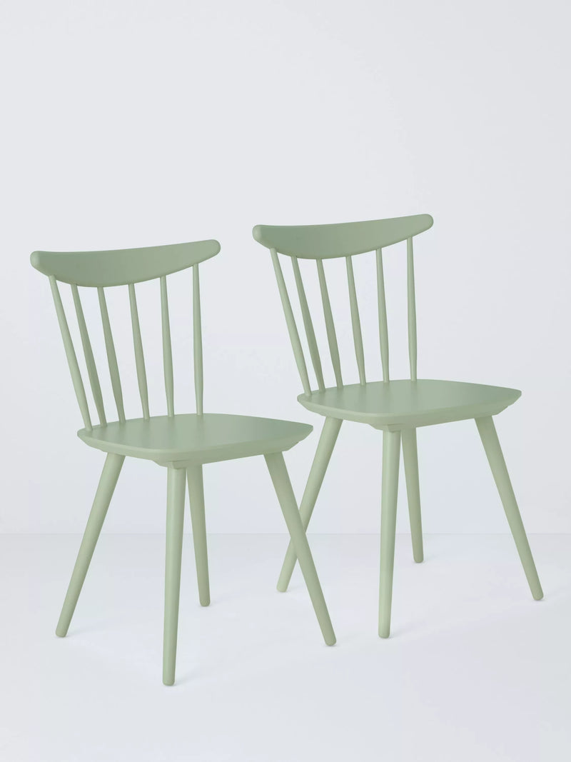 John Lewis Winslow Dining Chair FSC-Certified Beech Wood Set of 2