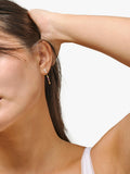ENAMEL Copenhagen pearl drop earrings with freshwater pearls, UK version