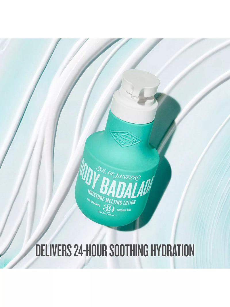 Sol de Janeiro moisture melting lotion 400ml, imported from the UK