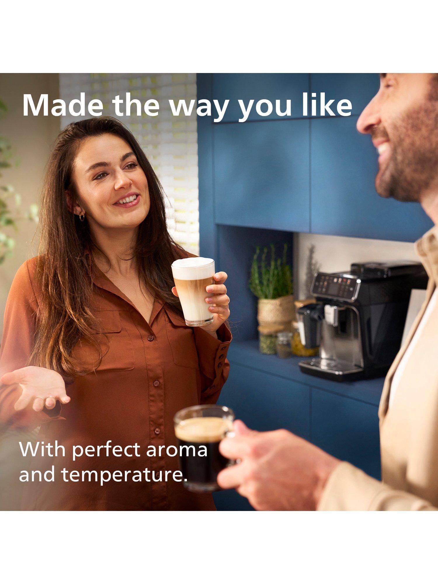 Philips Series 2300 LatteGo automatic coffee maker, imported from the UK