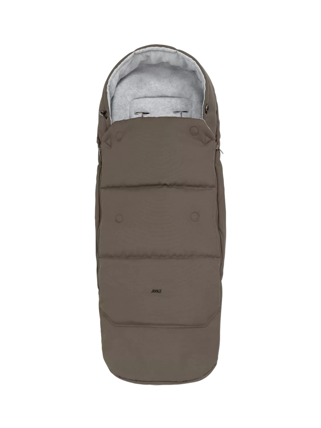 Joolz universal footmuff hazel brown 96x40x11cm, imported from the UK