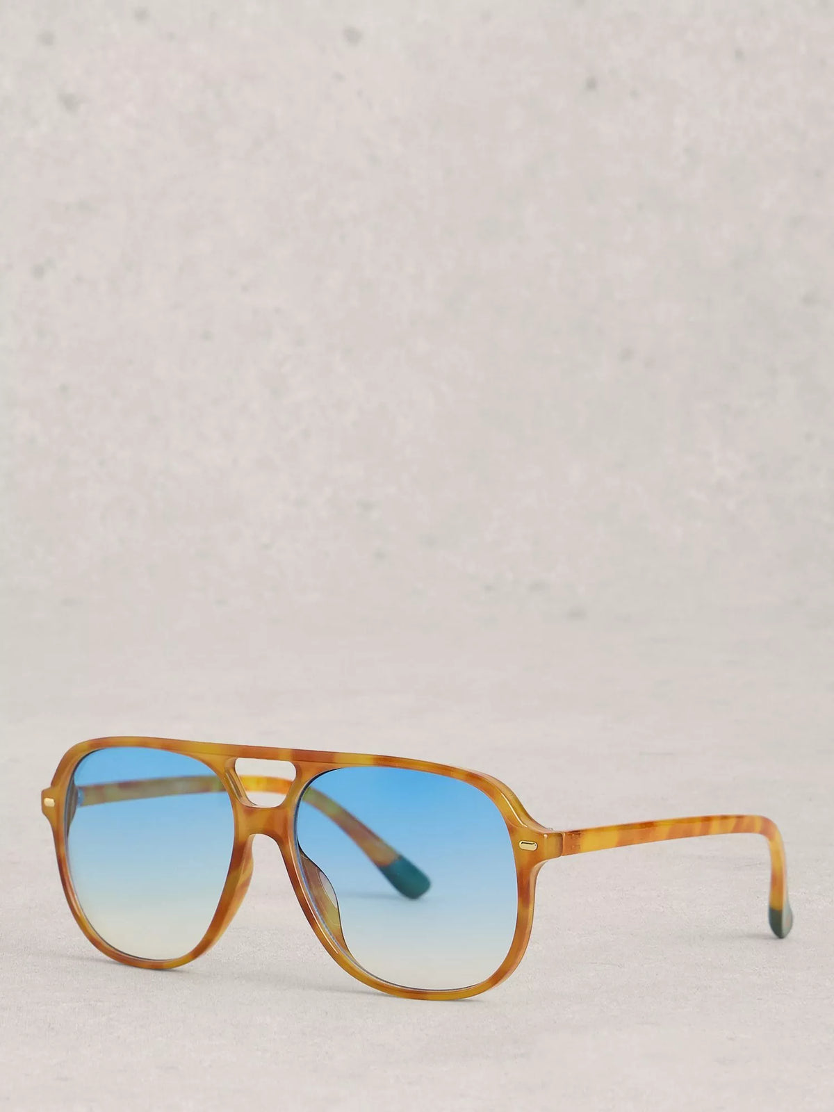White Stuff aviator sunglasses natural beige, UK version